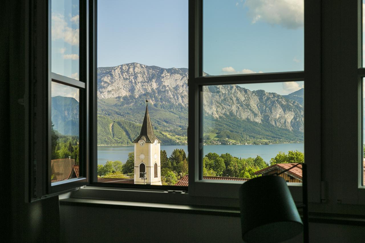 Boutique Hotel Aichinger Nussdorf am Attersee Buitenkant foto