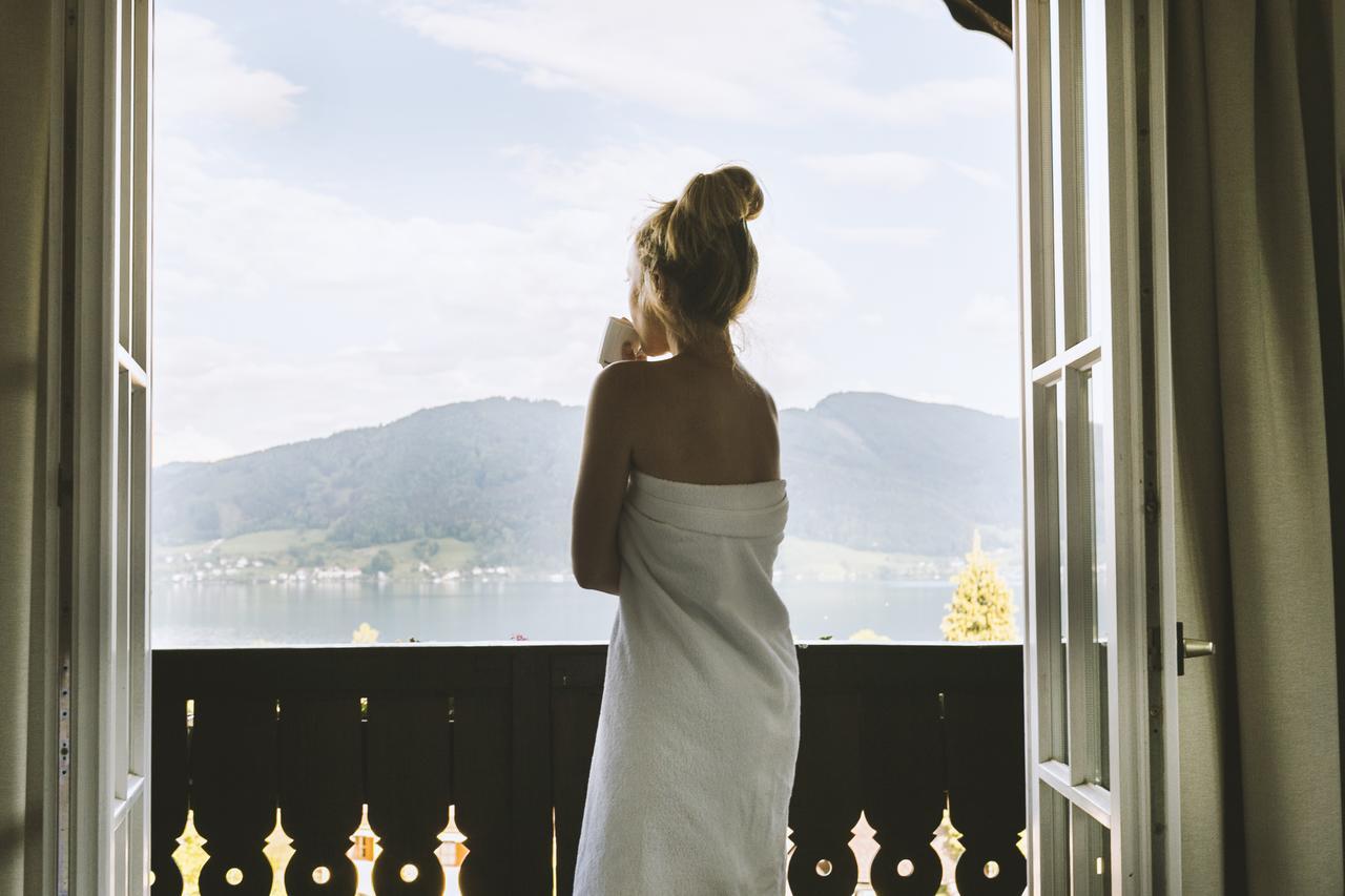 Boutique Hotel Aichinger Nussdorf am Attersee Buitenkant foto